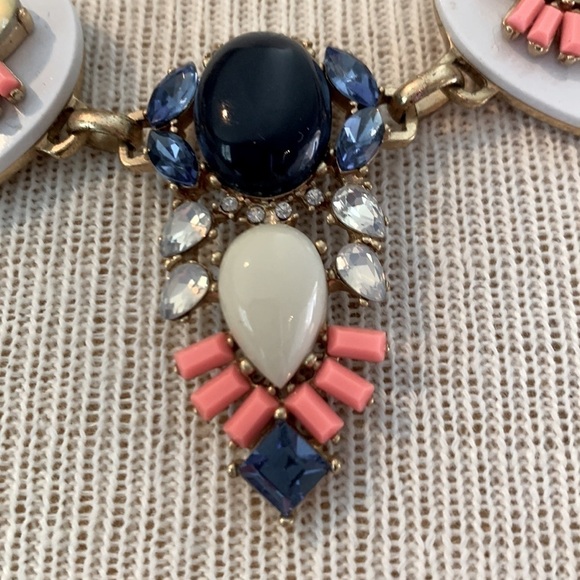 J Crew blue, pink, and white necklace - Picture 2 of 4